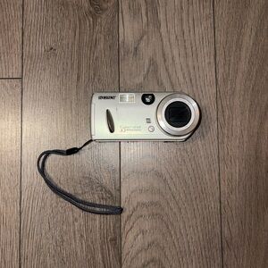 Sony Cyber-shot Silver Camera with Black Strap